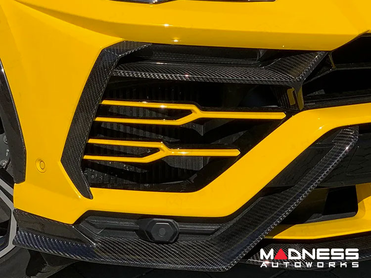 Lamborghini Urus - Front Bumper Vent Trim - Carbon Fiber
